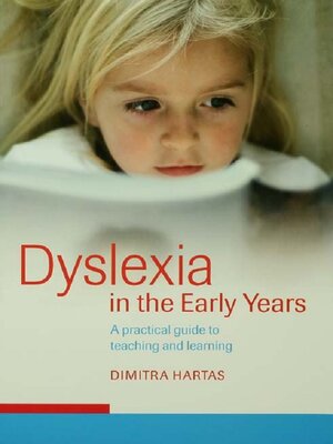 cover image of Dyslexia in the Early Years